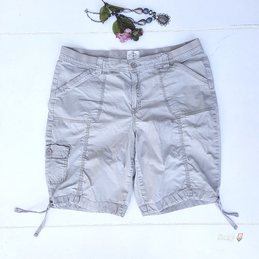ST. JOHN'S BAY Cargo Shorts, Khaki